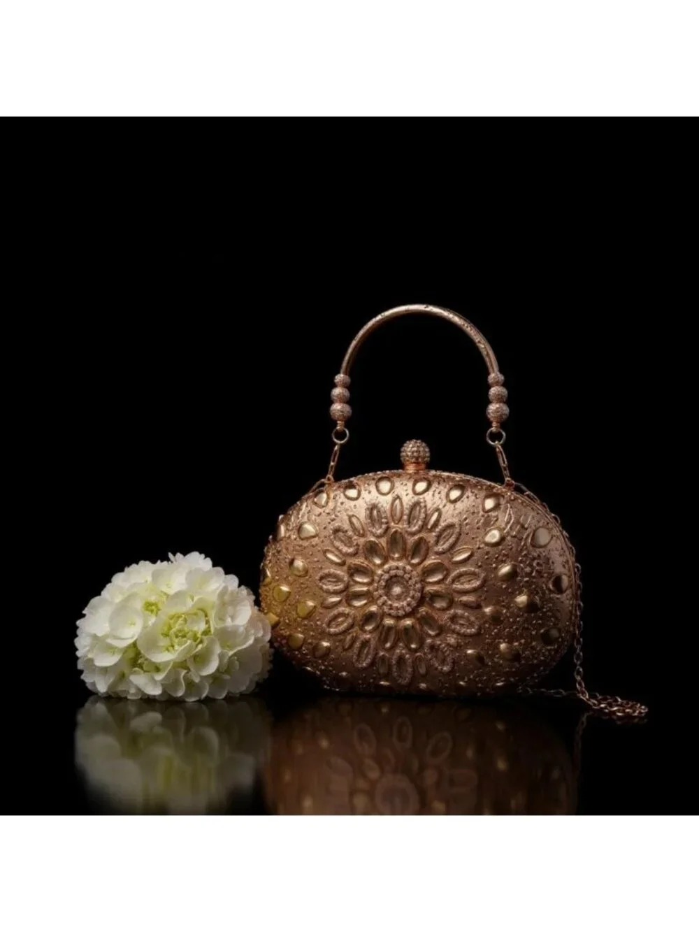 Sparkly Rhinestone Clutch Purse for Women | Evening Bag, Glam Handbag
